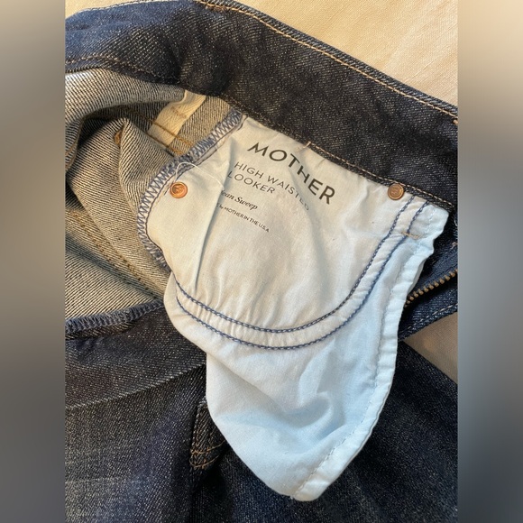 Mother “Looker” Skinny Dark Wash High Waisted Jeans - Picture 11 of 16